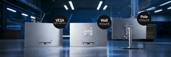 In Set Mounting Panel Stainless Steel Panel PC for Harsh Industrial Environments