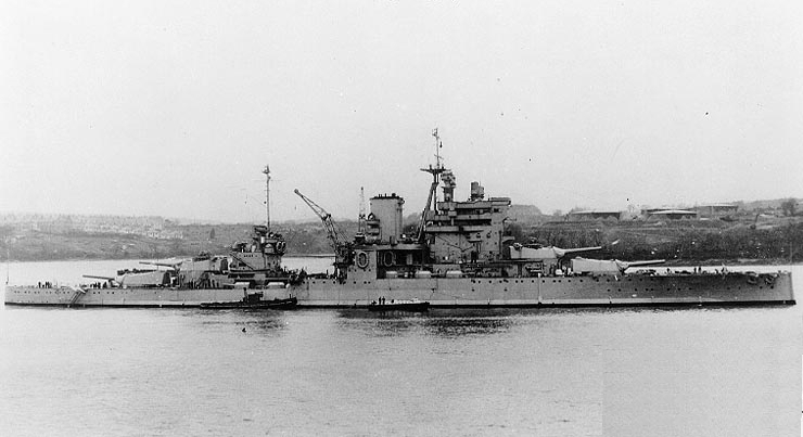 HMS Valiant in 1939