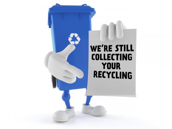 Yes we are still collecting recycling