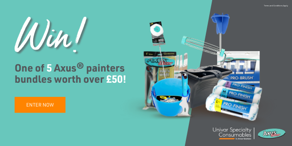 Win 1 of 5 Axus painters bundles worth over £50!