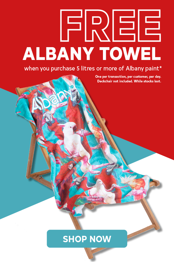 FREE Albany Towel