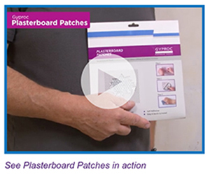 Watch this video to see how quick and easy it is to apply a patch and achieve a very neat finish.