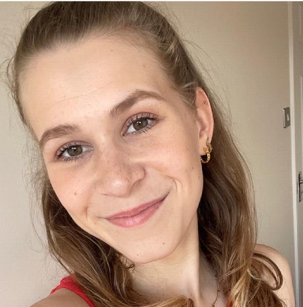 Rachel smiling