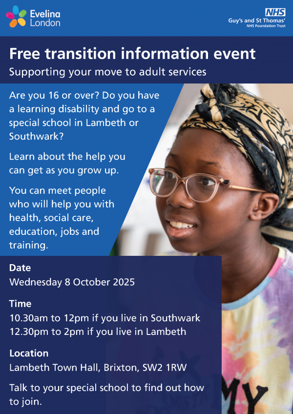 Poster for information day for young people. Info below or in PDF.