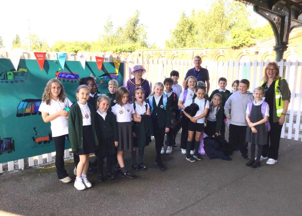 1 - All Saints Interchurch Academy artwork at March Station