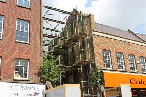 Before: 24 High Street, Wisbech, before the works