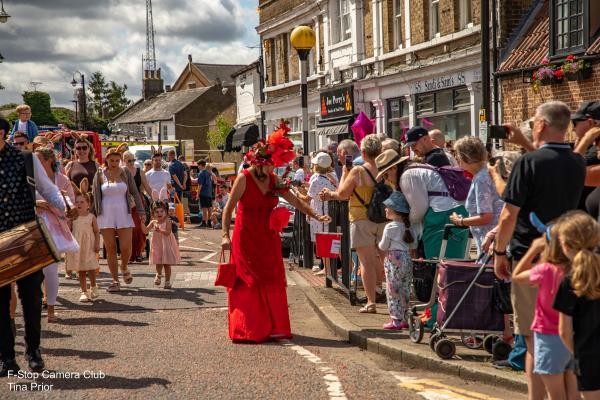 Image above: Chatteris Midsummer Festival 2025 parade and crowds. Image: F-Stop Camera Club