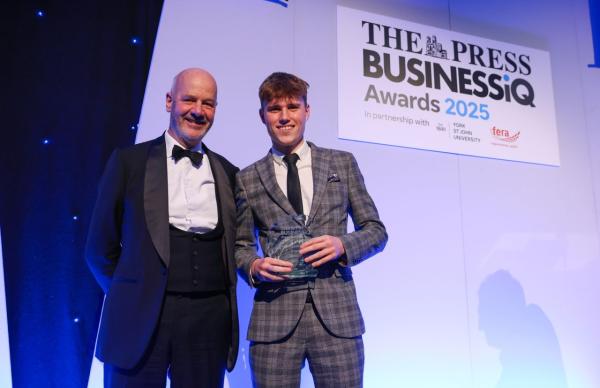 Aeddan and his trophy