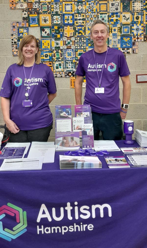 IAG Officer Lisa with Serendipity Coordinator Rich at an event