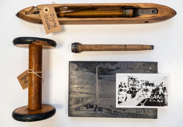 Objects of local industry collected by Barton Hill History Group