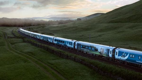 Caledonian Sleper with Outlander barnded coach