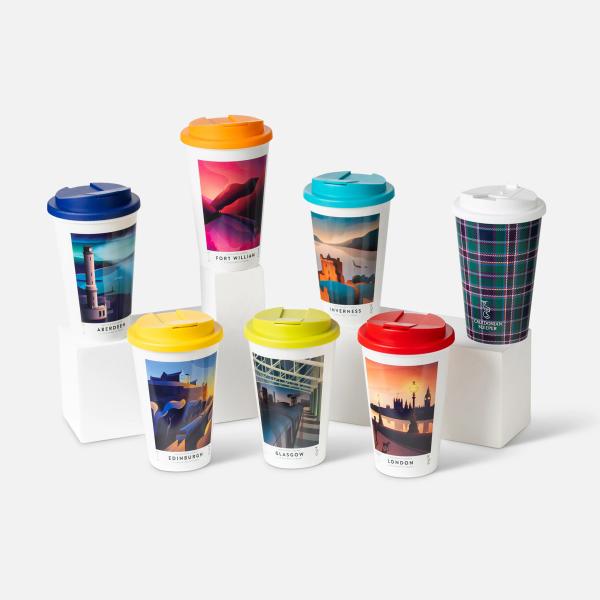 Caledonian Sleeper travel cups