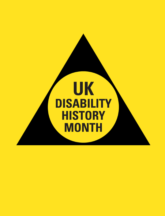 UK Disability History Month logo