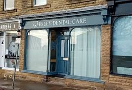 Wesley Dental Care shopfront in Ossett post funding improvements