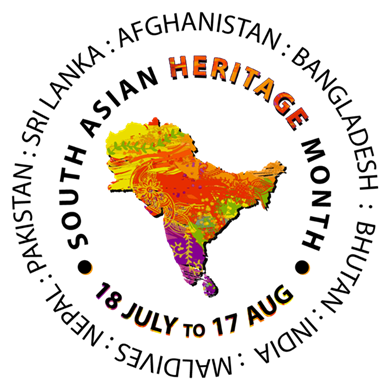 South Asian Heritage Month logo