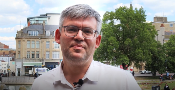 Councillor Barry Parsons, Chair of the Homes and Housing Delivery Com