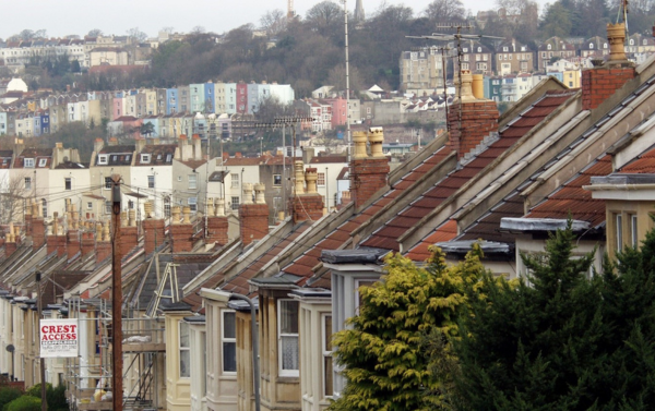 a suburban street in Bristol
