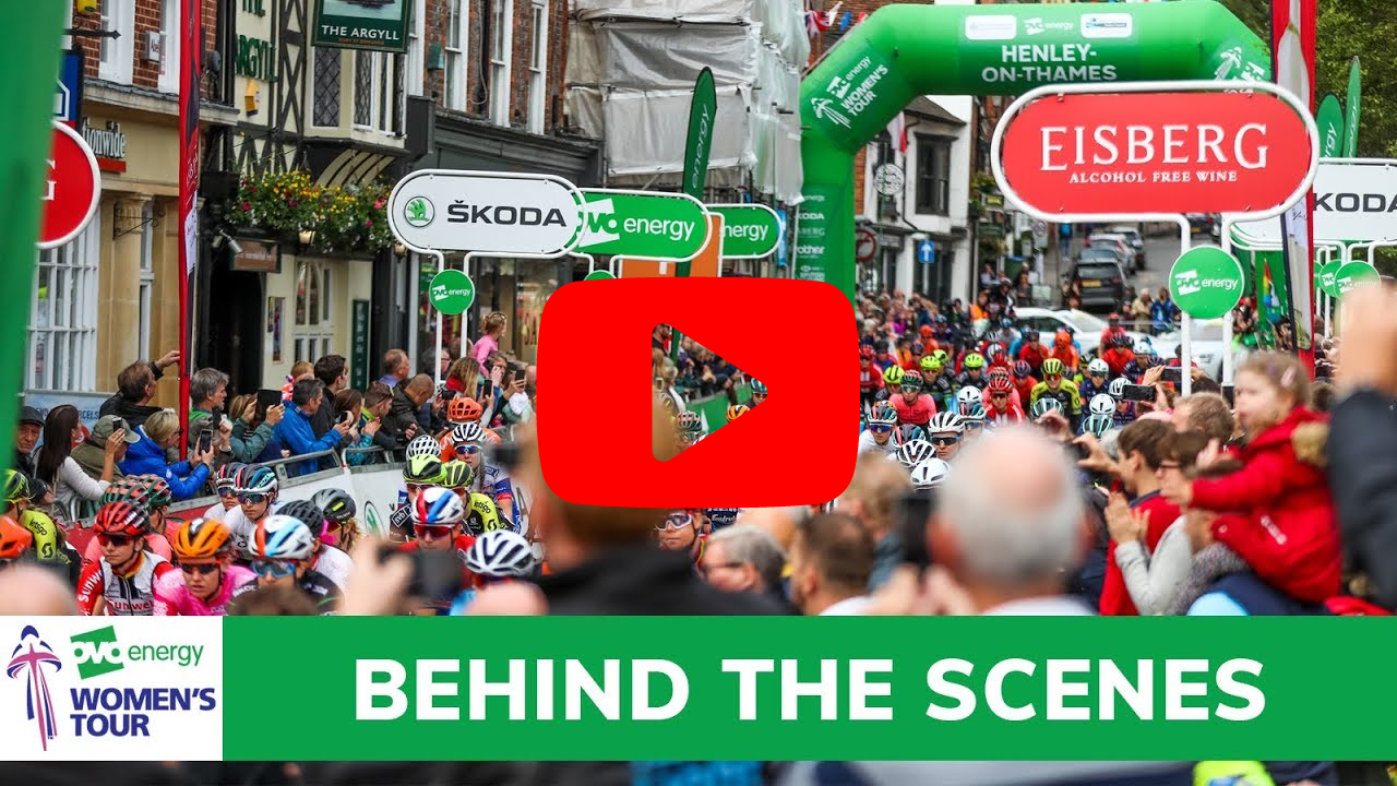 video highlights of the cycle race